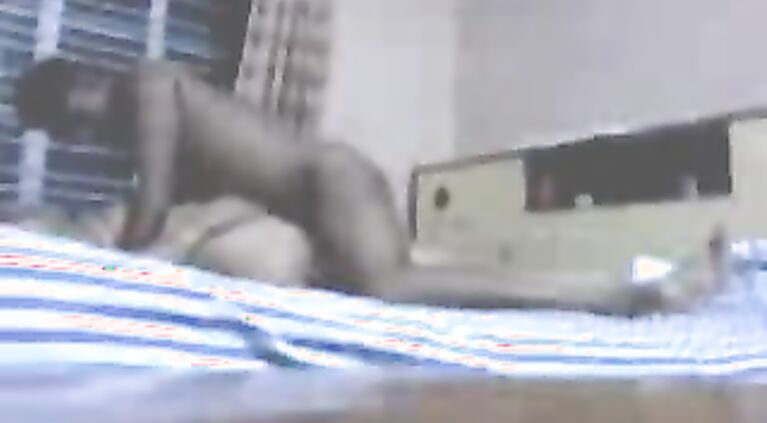 changing her dress in bedroom btu she forgot to close to webcam