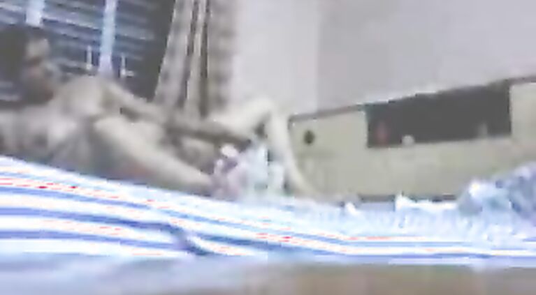 changing her dress in bedroom btu she forgot to close to webcam