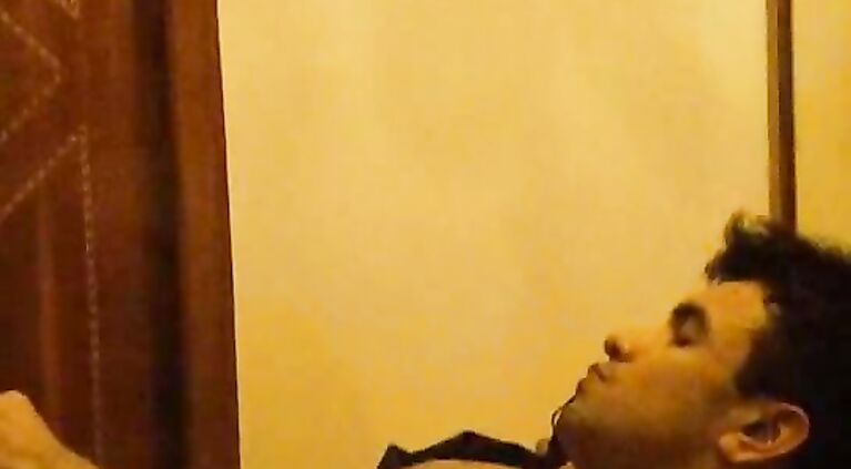 Indian wife lying naked in bed showing sexy ass cheeks
