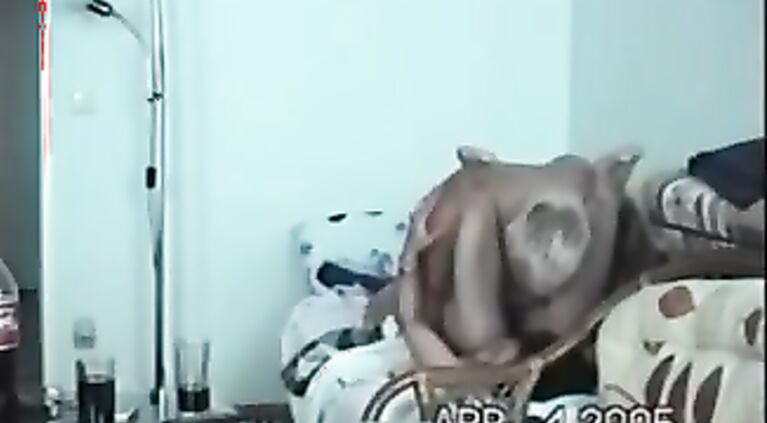 wearing bra panty caught on hidden cam in this video