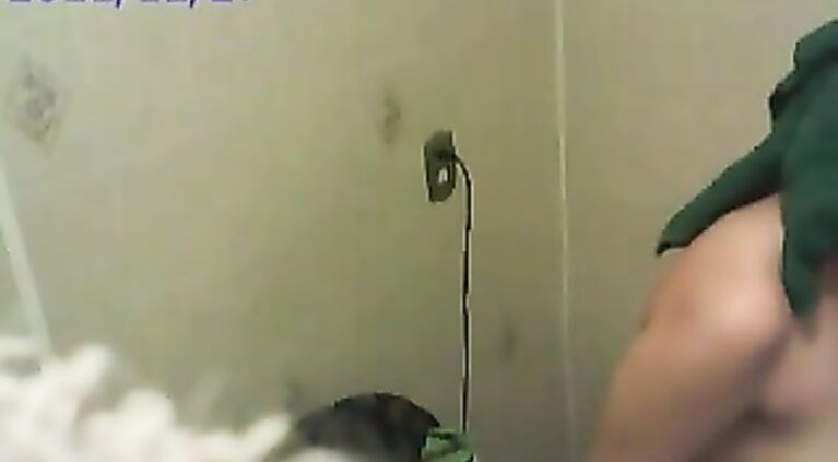 Sweet indian wife recorded taking shower in hotel room on hidden cam fixed by room service.