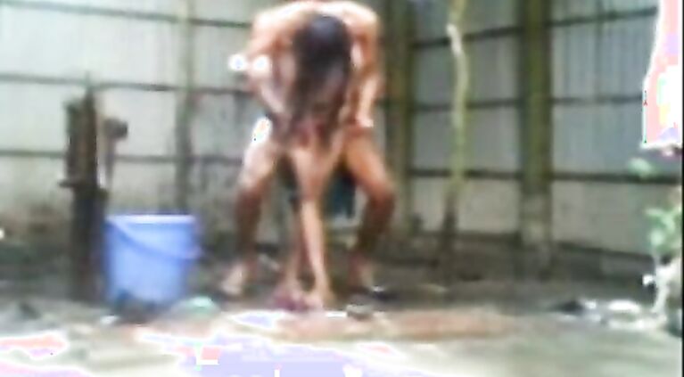 Sexy Indian wife enjoying cock juice on her boobs