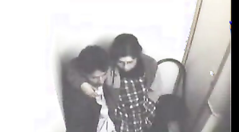 Shy Indian amateur bhabhi covering her face but uncovered her breast to show off on live webcam show
