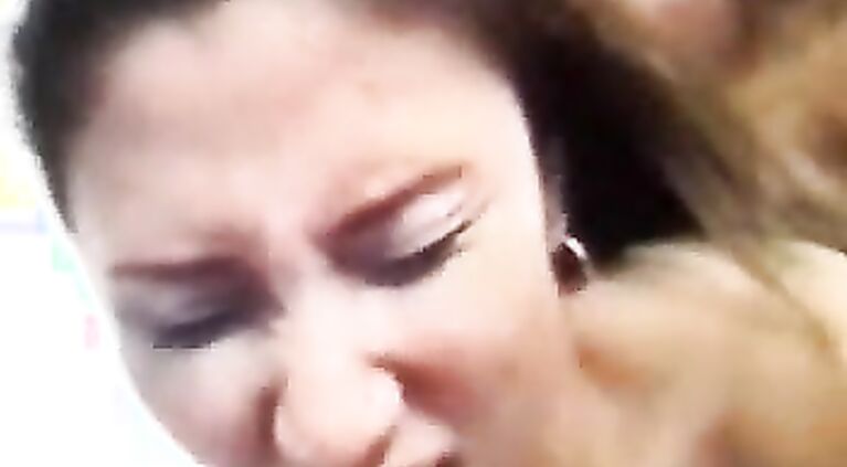 Her body is golden and very voluptuous with supple belly and nice natural C-cup dugs