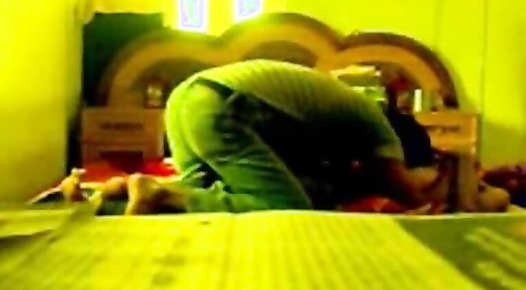 Super hot indian punjabi bhabhi from Ghaziabad in traditional outfits strip naked to fuck off by her man