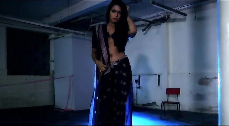 Mia Rai Stripping Saree - Movies.