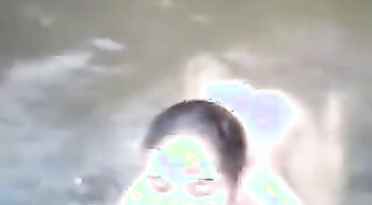 Public Full Nude River Bath.