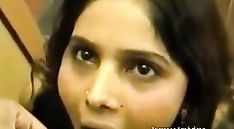 Amateur Desi POV blowjob and fuck.
