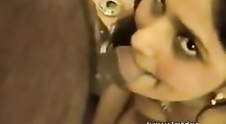Amateur Desi POV blowjob and fuck.