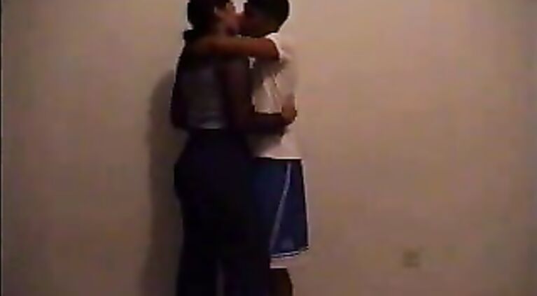 Horny amateur Indian couple fucking at home.
