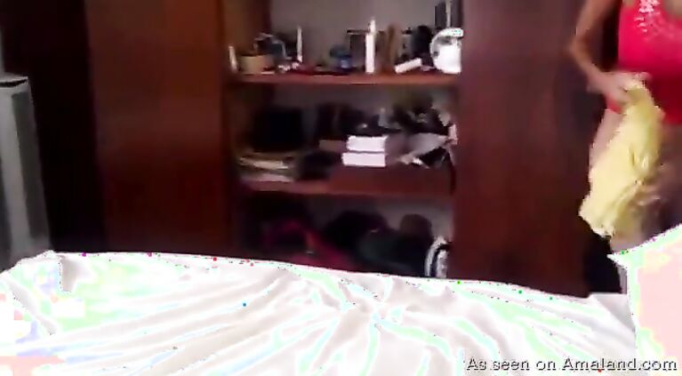 Indian big tit GF takes cock deep.