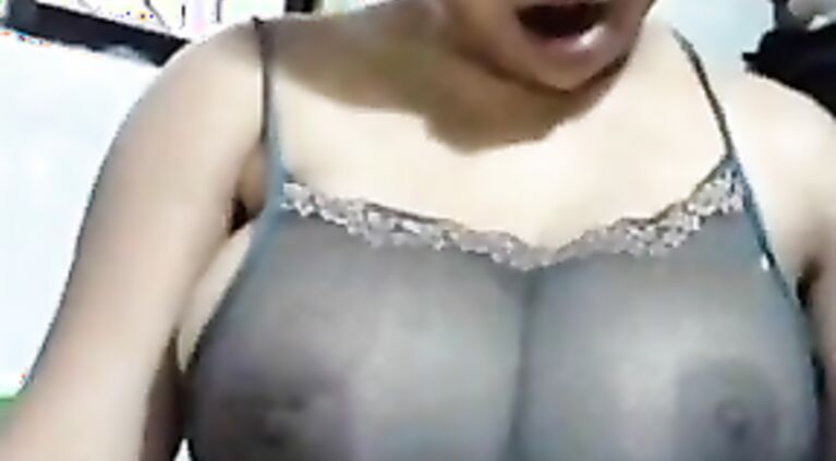 Indian striptease on webcam.