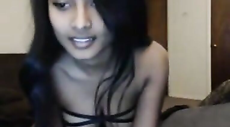 Indian webcam striptease and dance show.