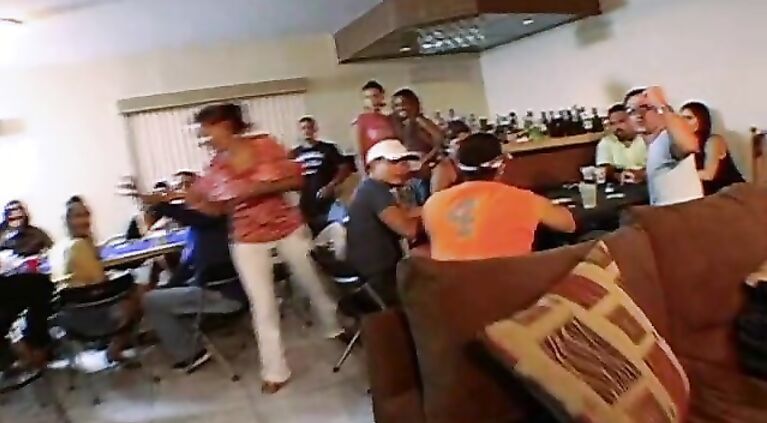 Donﾒt you wish every night could be poker night, especially when your poker night is infiltrated by the Bangbros crew.