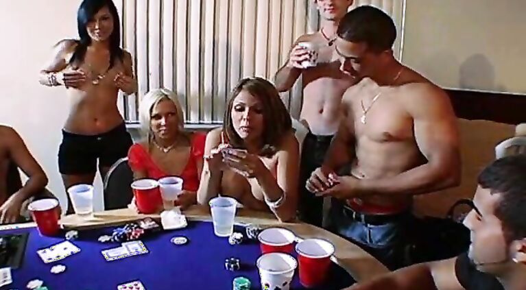 When word got out that some friends of friends of employees of the Bangbros company were having a poker night we decided to crash