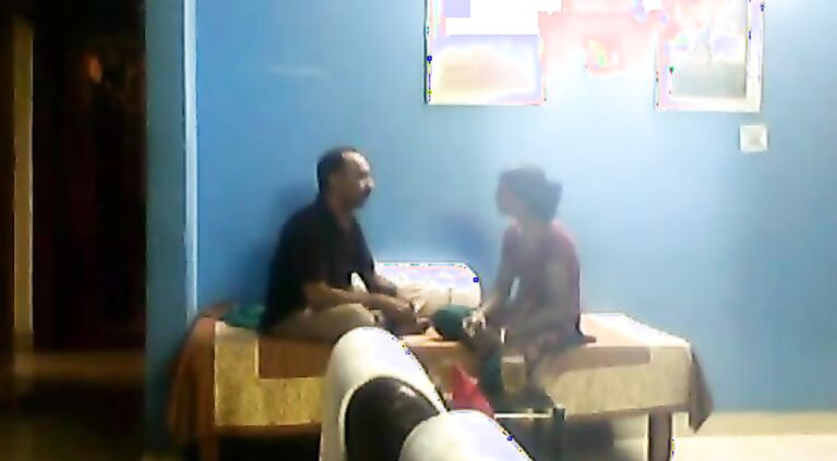 Bengali Babe Laboni On Top Her BF.