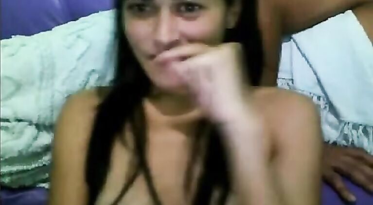Indian Colg With BF Naked On Webcam Jerking Him Off.