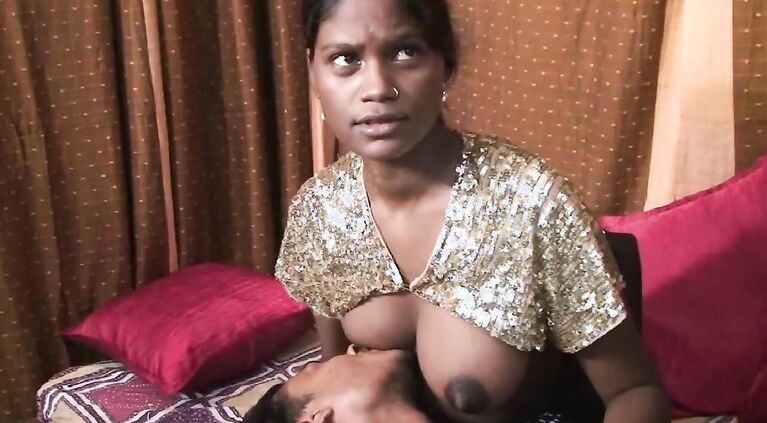 Gorgeus Poonam And The Indian Stud Raju (HD).