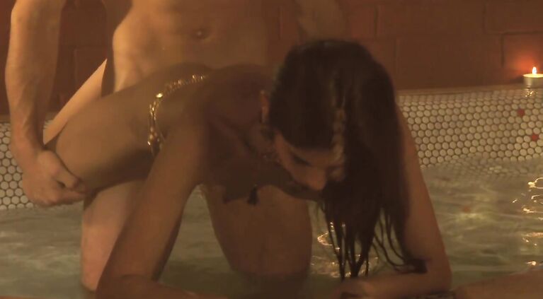 I wouldn't let her bend without pricking her ass with my cock
