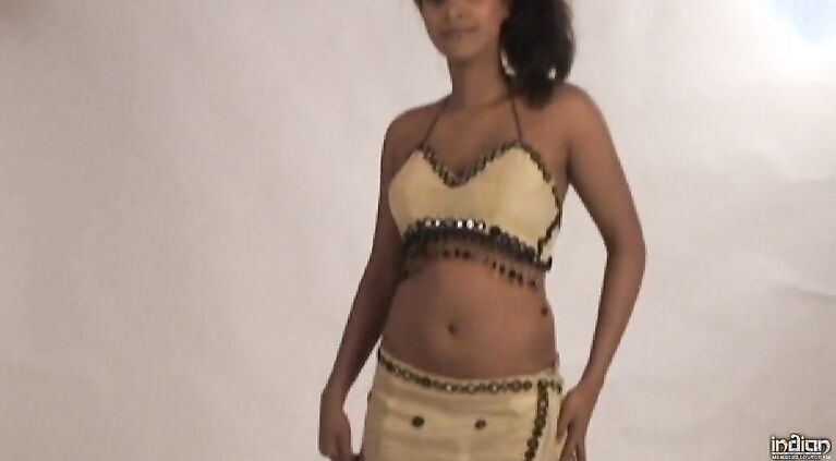 Tamanna In Beige Skirt.