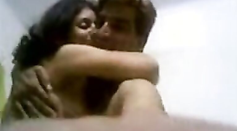 The moment she says that it feels so good, he comes out of her