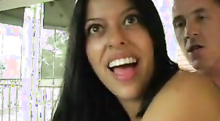 was expecting to see them load her face with cum, they didn't