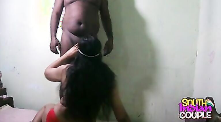 indian bhabhi swathi in red lingerie oral