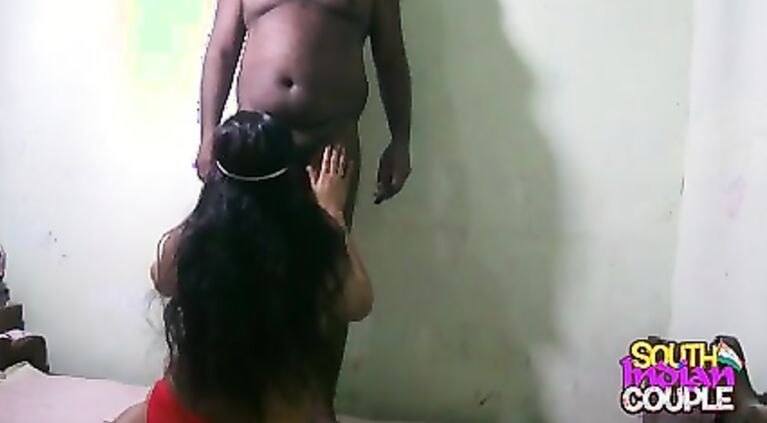 indian bhabhi swathi in red lingerie oral