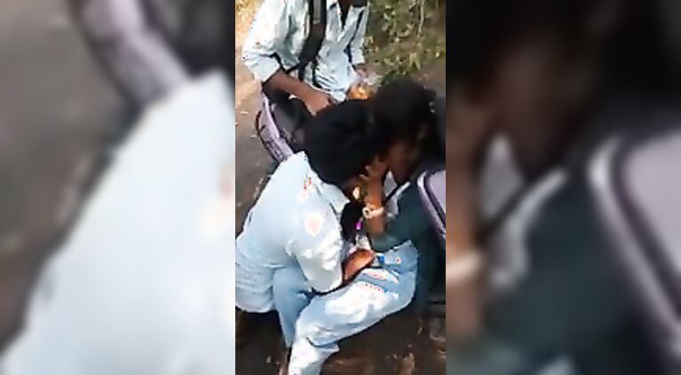 tamil girl enjoying with friends ( No Nudity )