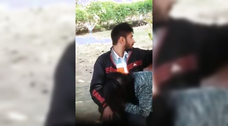 dirty paki housewife give husband a outdoor oral