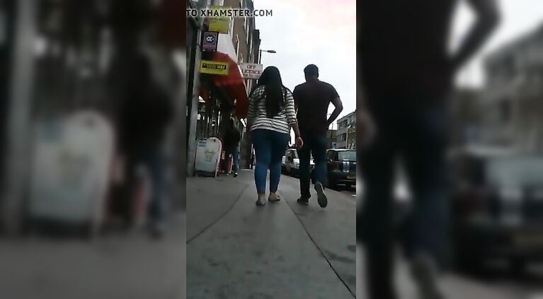 Candid Desi Tamil Girl - FAT Huge Round Butt