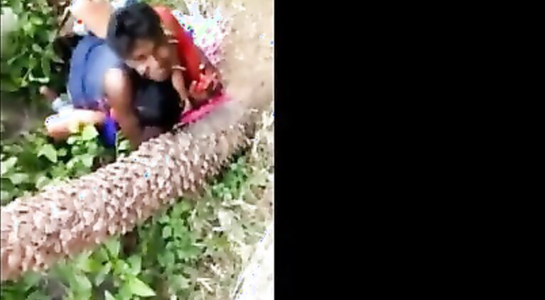 Indian tamil Randi outdore group sex