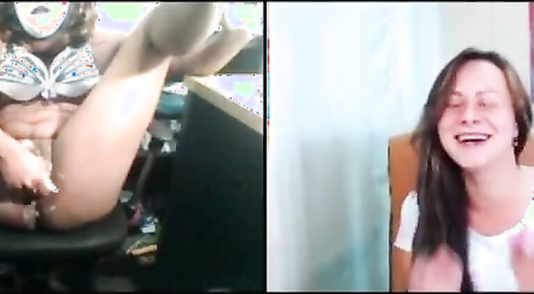 4 Russian girls laugh at me on cam