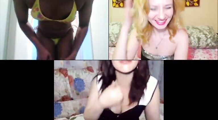 Whipped cream, huge cucumber and 3 models laughing