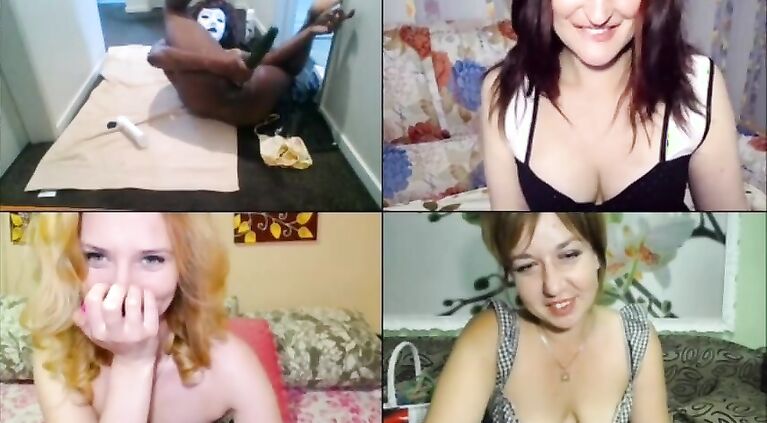 Whipped cream, huge cucumber and 3 models laughing