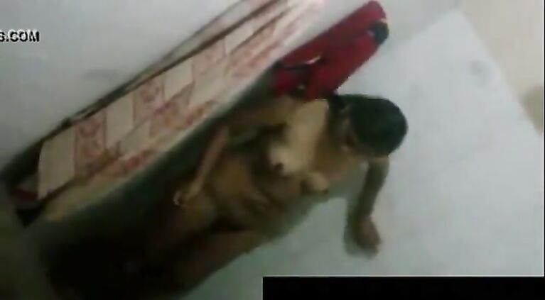 Tamil girl caught bathing