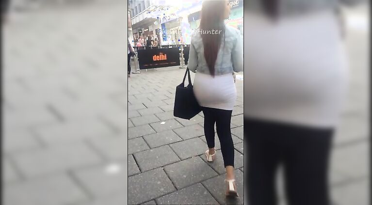 British Pakistani Hot Butt Juicy Booty Candid