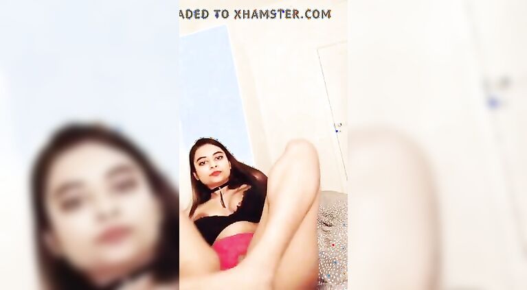 Desi plays with herself