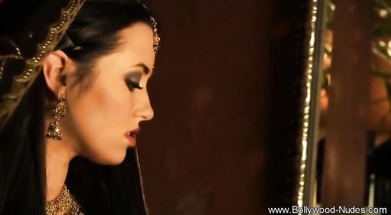 Brunette Lovely Tall Lady Ritual