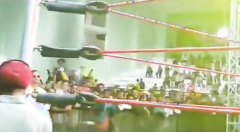Rebel Wrestler vs Indan Police