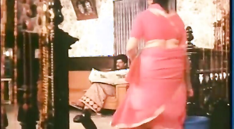 Mallu Maid Cleavage Show