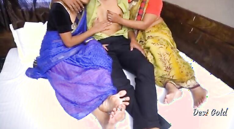 Two Tamil Bhabhi Group Sex With One Lucky Men