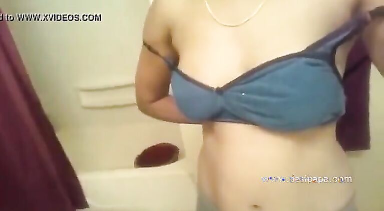 Tamil Slut Housewife Self Record Her Huge Boobs - DesiSex24.com