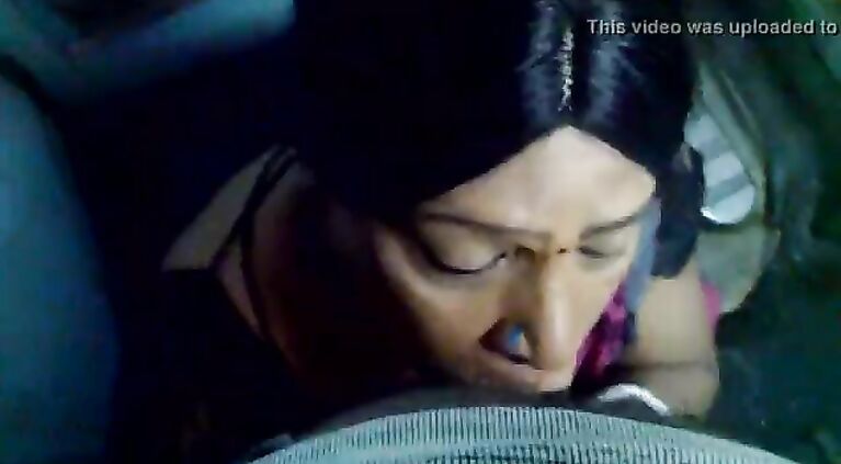 aunty oral in train