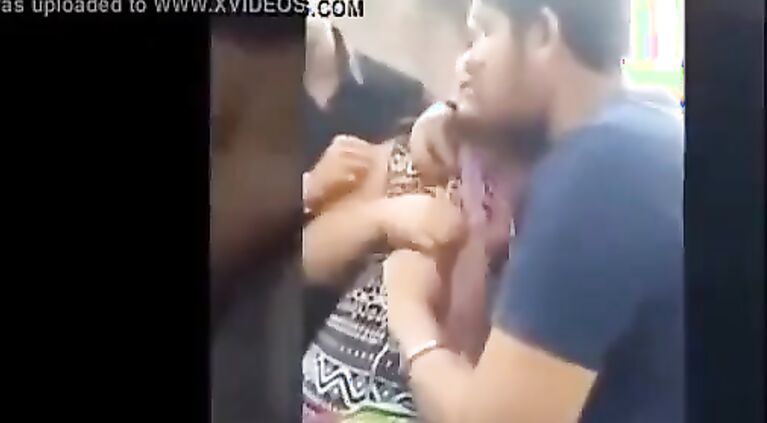 punjabi Tamil girl threesone sex