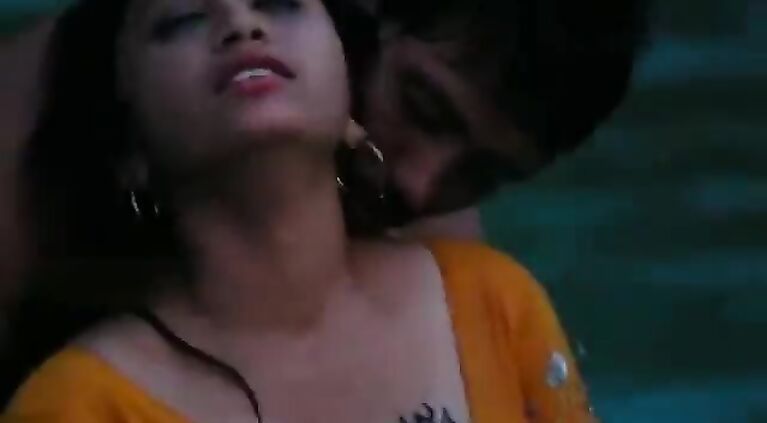 Lovers beautiful romance in swimming pool
