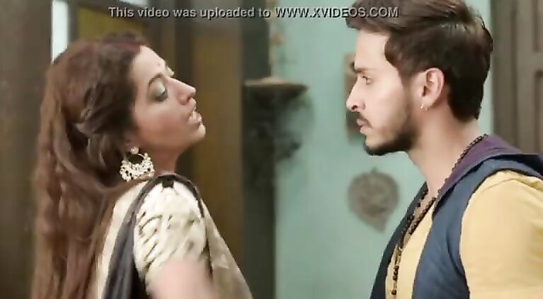 Riddhima Tiwari Hindi Serial actress Hottest Seducing Scene in Ghulaam Serial