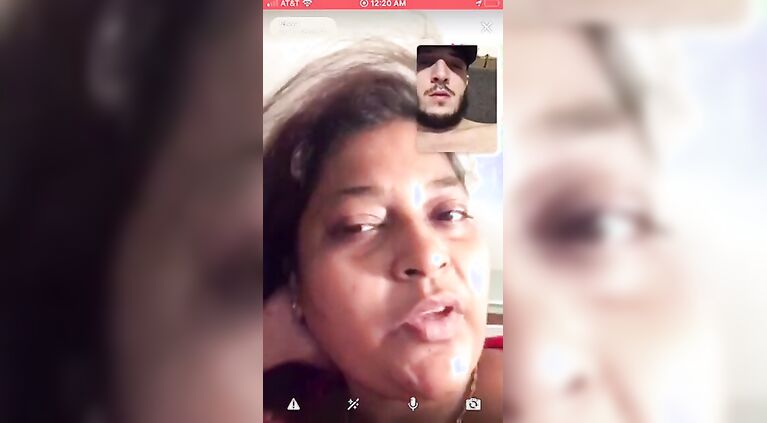 Flashing Desi mommy my dick
