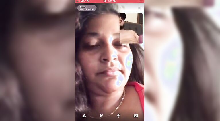 Flashing Desi mommy my dick