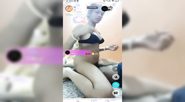 Desi couple livestream